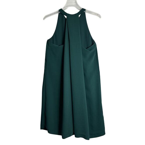 Ann Taylor Loft Hunter Green Tank Keyhole Dress size Small - Picture 2 of 6